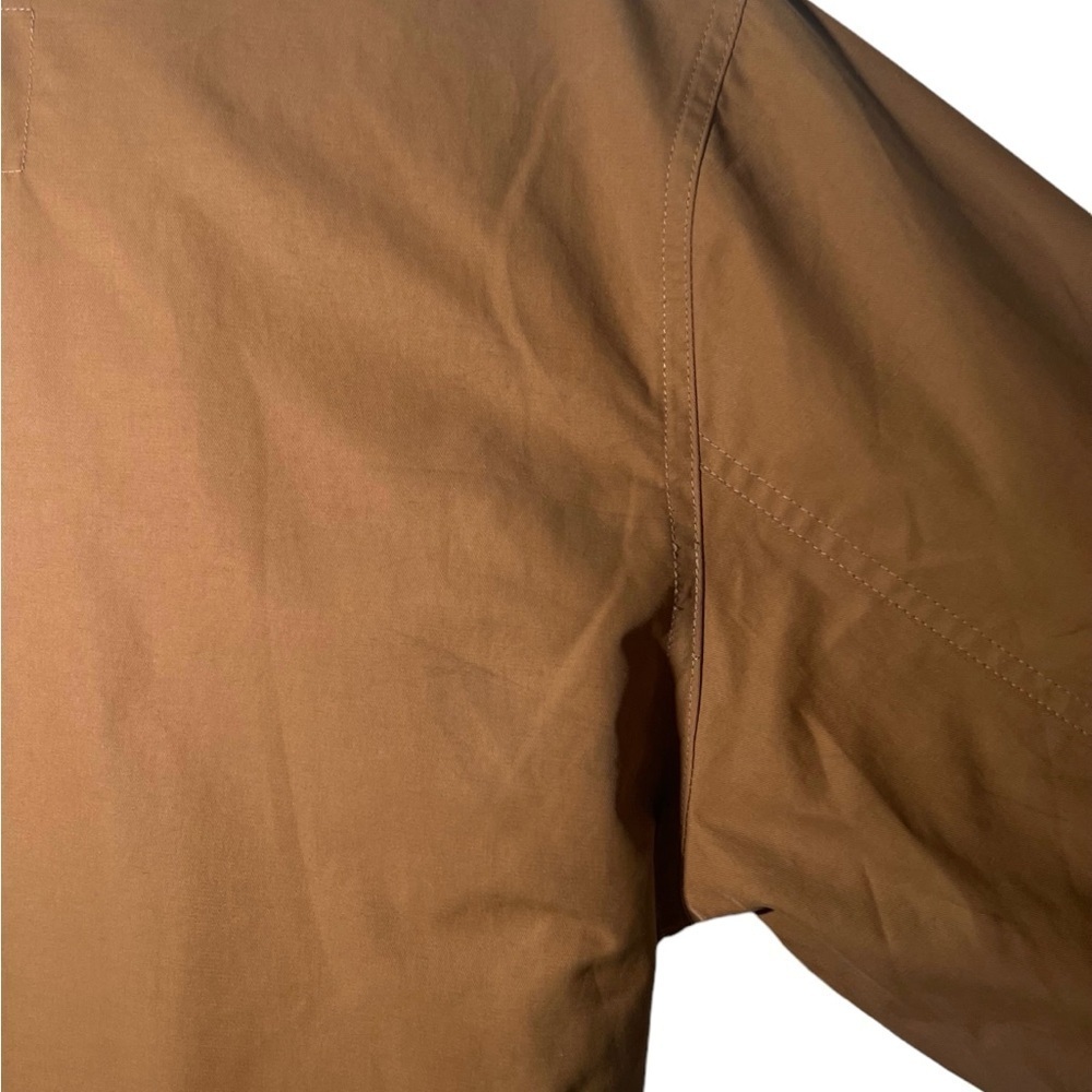 Barbour By Alexa Chung Brown Glenda Trench Coat in Monks Robe US 10 - Picture 12 of 14